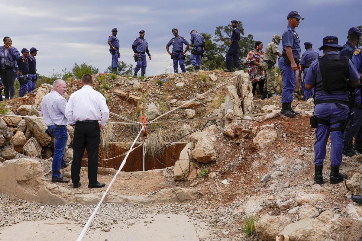 There is a growing number of illegal miners trespassing closed mines in search of leftover deposits.