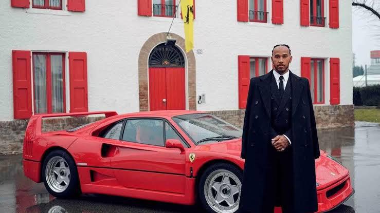 Lewis Hamilton feels nostalgic at his first day with Ferrari. Image: BBC News.