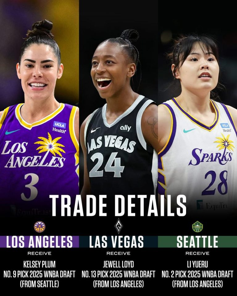 WNBA experiences a three team trade. Image: espnW shared via Facebook.