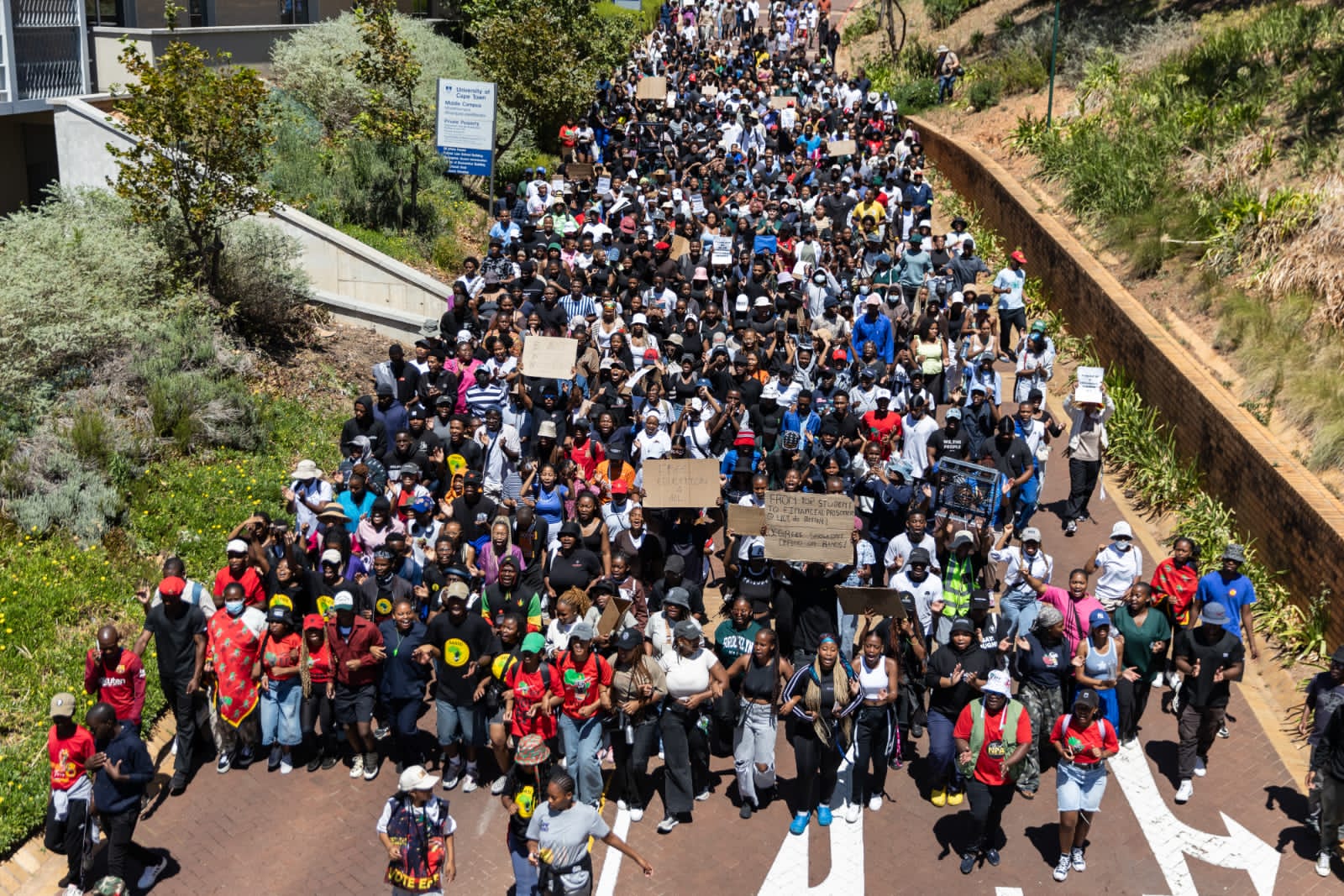 Wits protest