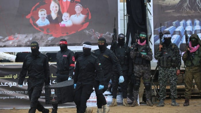 Hamas Hands Over Bodies of Israeli Hostages Amid Ceasefire Negotiations