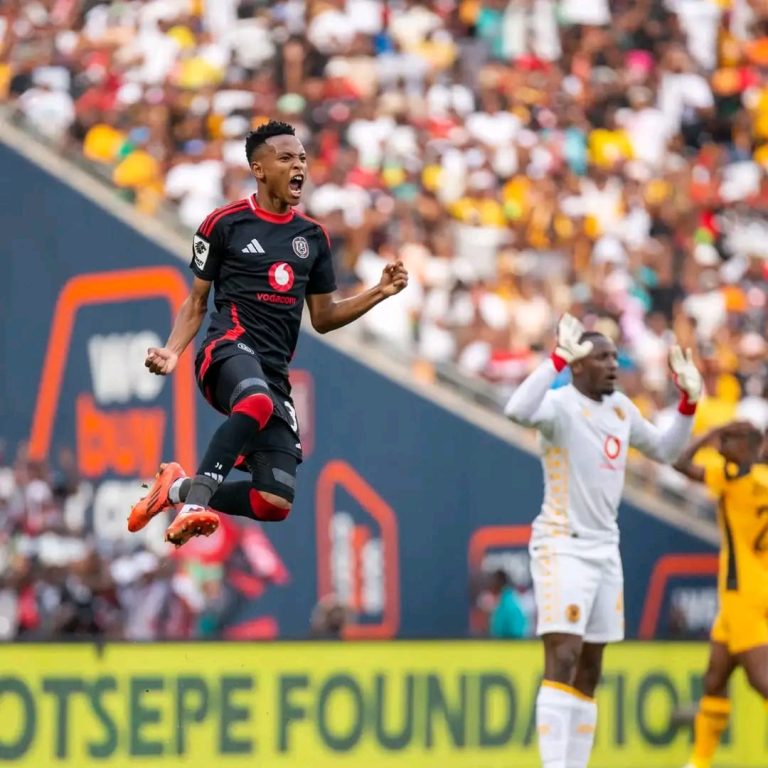 Orlando Pirates' most trusted weapon, Relebohile Mofokeng. Image: Orlando Pirates shared via Facebook.