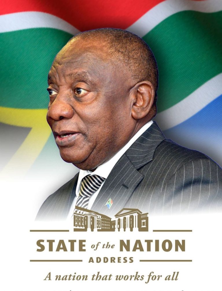 All systems go for SoNA, as President Cyril Ramaphosa prepares to address the Nation under the 7th Administration under the Theme "A Nation that Works for All." Image: South Afrcan Government.