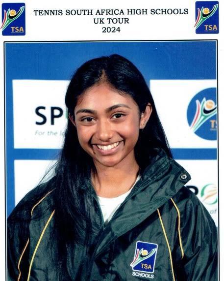 Aarya Sunker in action on the court, showcasing her talent and determination. Image: Brescia House School shared via Instagram @bresciahouseschool.