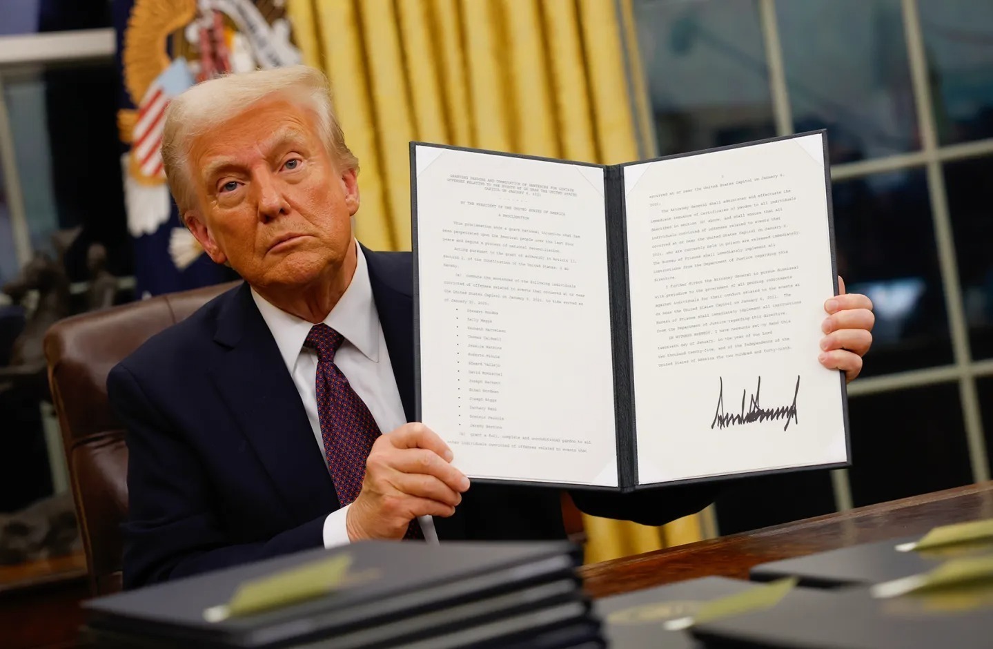 President Donald Trump has said he will announce a 25% import tax on all steel and aluminium imports, a move that will have a negative impact on South Africa. Image: Getty Pictures.