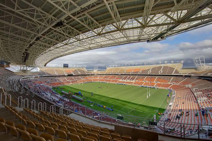 Peter Mokaba stadium ready to host after damages. Image: afl architects.