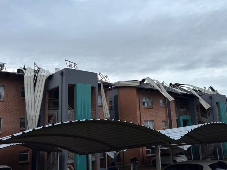 The aftermath of the catastrophic Tornado that affected Pretoria, Tuesday night. Image : Kaya Mews shared via X.