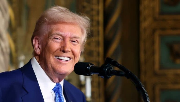 US President Donald Trump secures a key legislative victory as the House narrowly passes the Republican budget blueprint to fund his agenda on Tuesday, February 25, 2025. Image: AP.