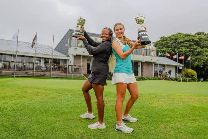 Louw overcomes tough conditions to secure SA Women’s Amateur Stroke Play title.Image:goldrsa.