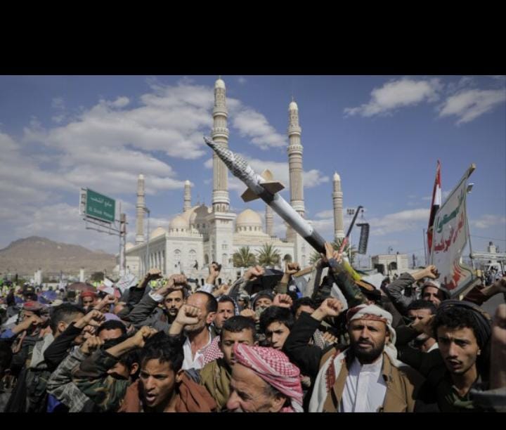 Image by AP News US President Donald Trump has issued a stern warning to Iran, declaring that the country will face "dire consequences" if Yemen’s Houthi rebels continue their attacks on international shipping lanes. Image: AP News.