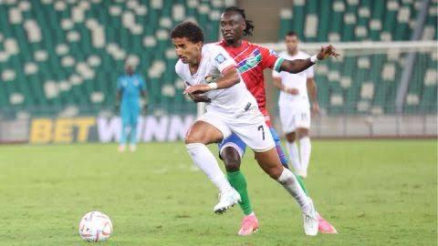 Kenyan forward shares insight into his impressive strike against Gambia. Source image: Pulse Sports