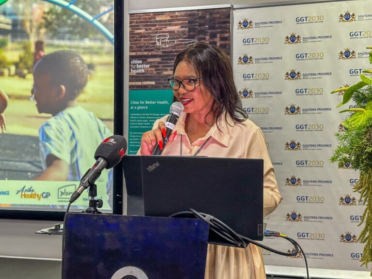 MEC NkomoNomantu at the WorldObesityDay summit at The Capital Empire PI Sandhurst Sandton. Image: Gauteng Health.