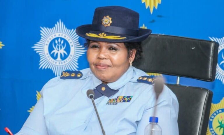 Provincial police commissioner Lieutenant General Thembi Hadebe. Image: SAPS.