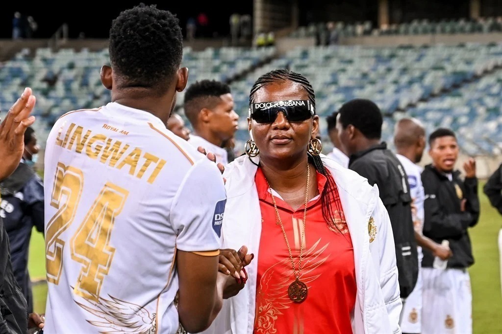 High-profile bidders, including an MK Party MP, international investors, and an undisclosed Russian businessman, are vying to purchase Shauwn ‘MaMkhize’ Mkhize’s Royal AM football club. Image: Gallo images.