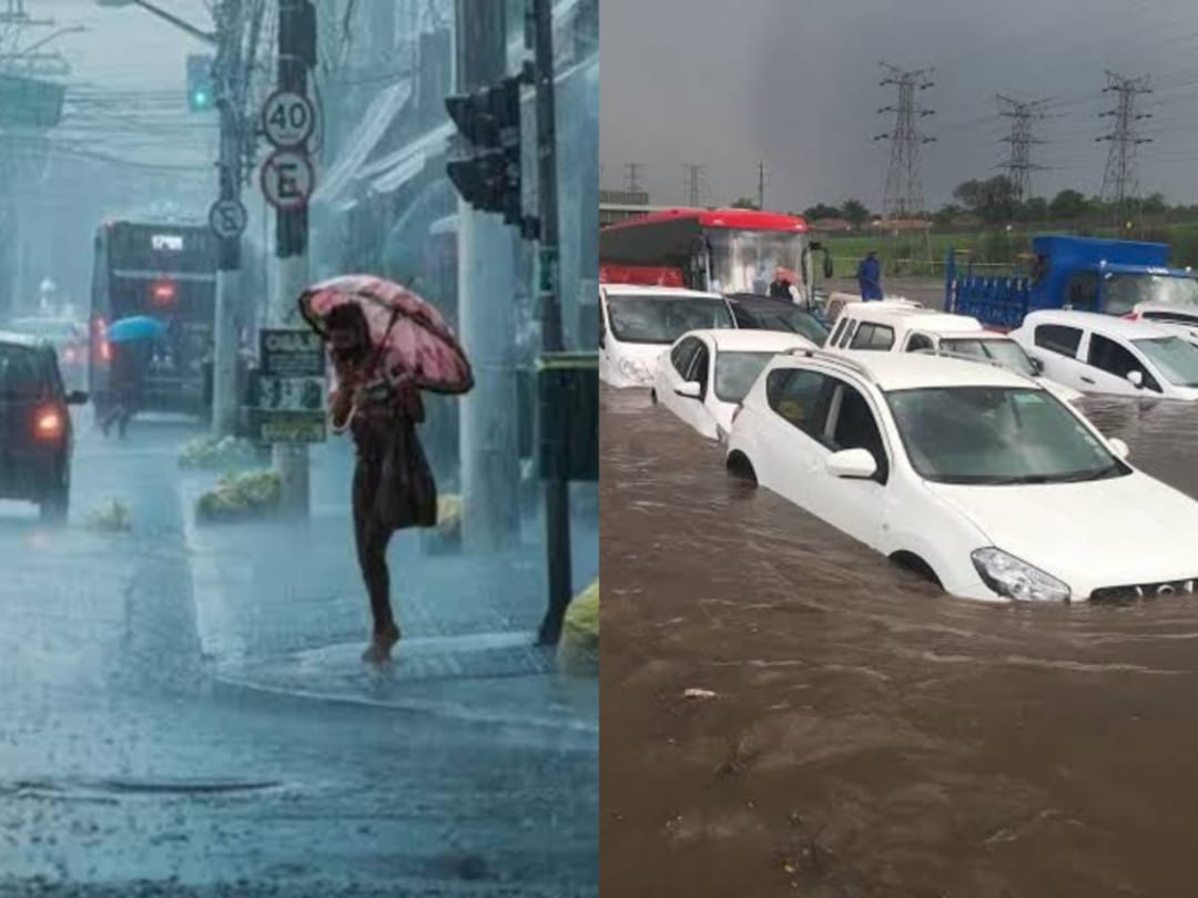 SAWS has issued a warning about expected heavy rains in Gauteng Province. Meanwhile, damage expenses from severe rainfall in KZN have been projected to be more than R1 billion.