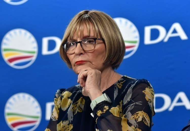 DA federal council chairperson Helen Zille says the party will continue to-pursue court action on VAT case despite staying in the GNU. Photo: Business Day