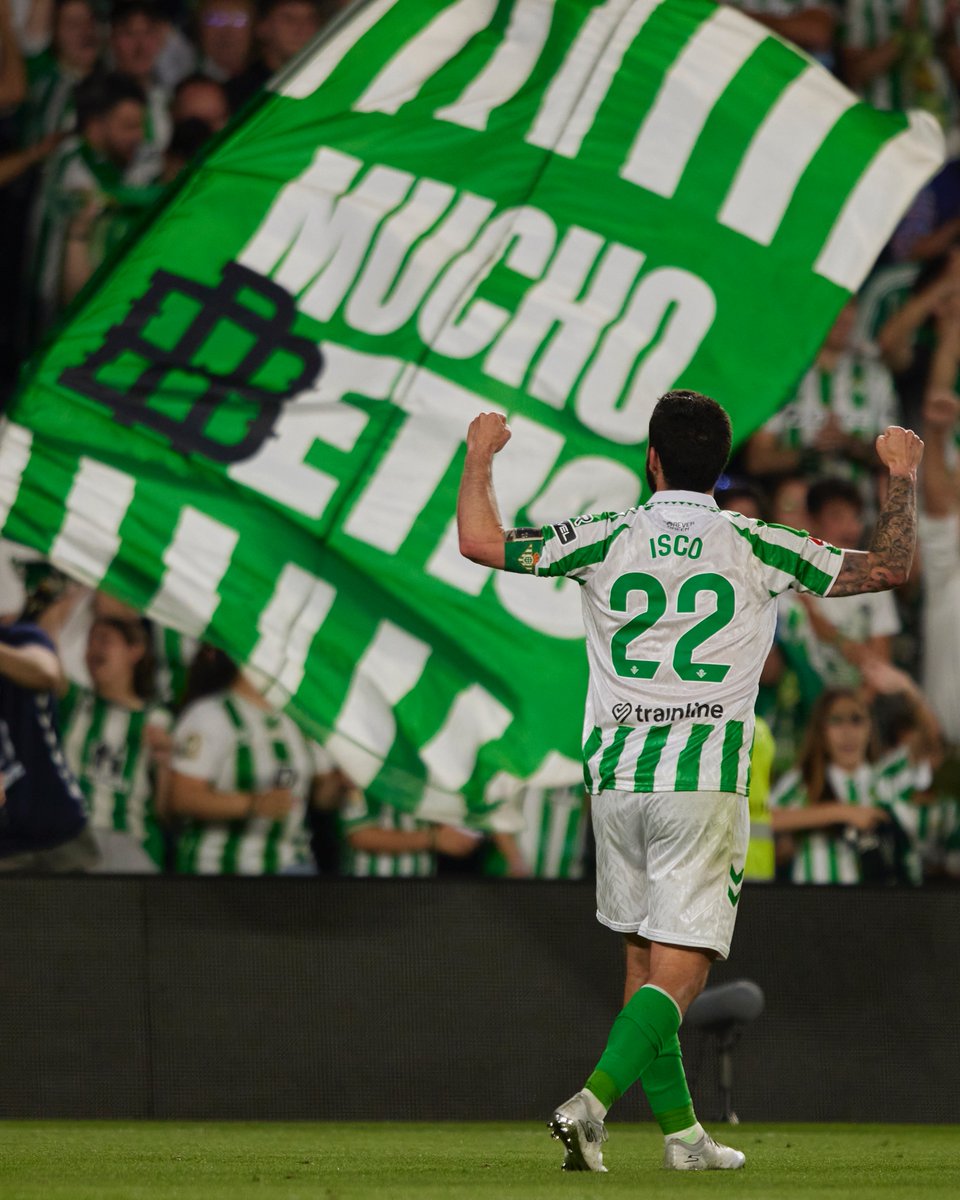 Real Betis' captain and anytime goal scorer, Francesco "Isco" Suarez.Image: Real Betis hared via X