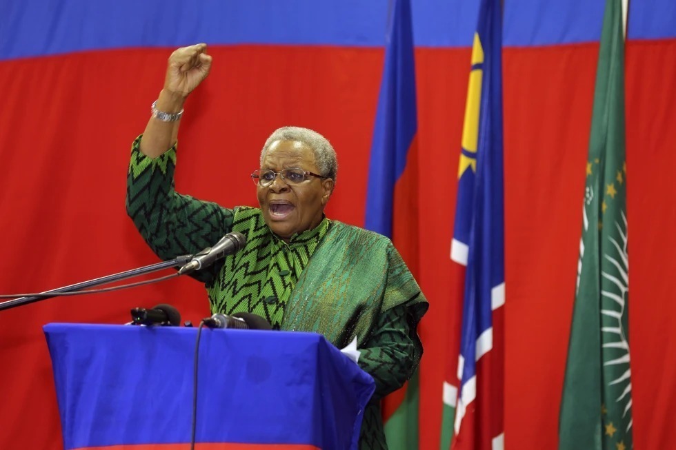 Namibian President Netumbo Nandi-Ndaitwah has announced free university education, she says the free education scheme will be phased in gradually. Image credit: AP