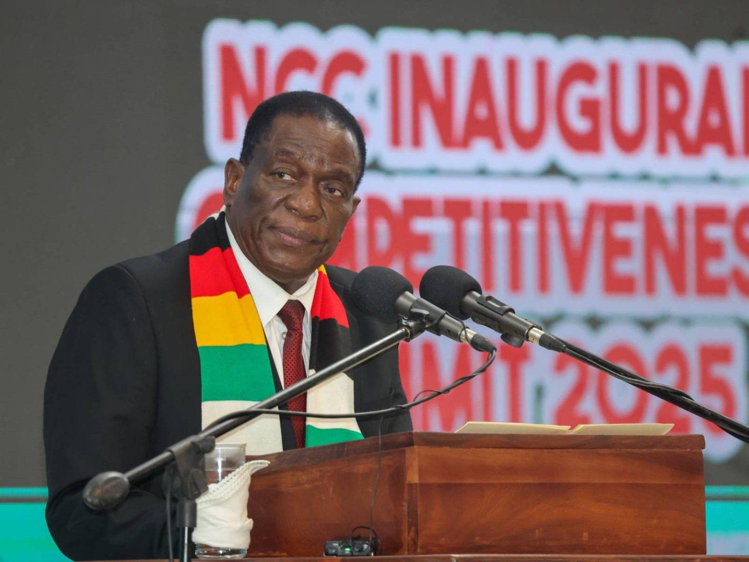 Zimbabwe and ZANU-PF President Emmerson Mnangagwa is facing threat to his rule. Image: President of Zimbabwe shared via X @edmnangagwa.