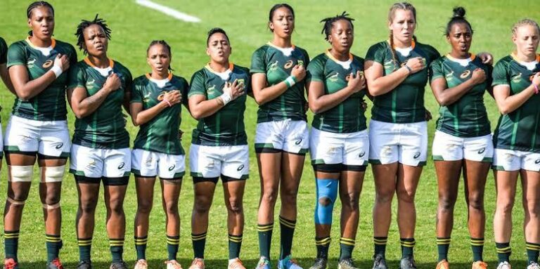 Springbok Women’s Sevens fine tune their game plan. Image: SA Rugby.