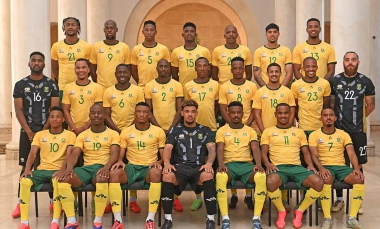 Bafana bafana will take on Tanzania and Mozambique during the June friendlies. Image: SAFA.