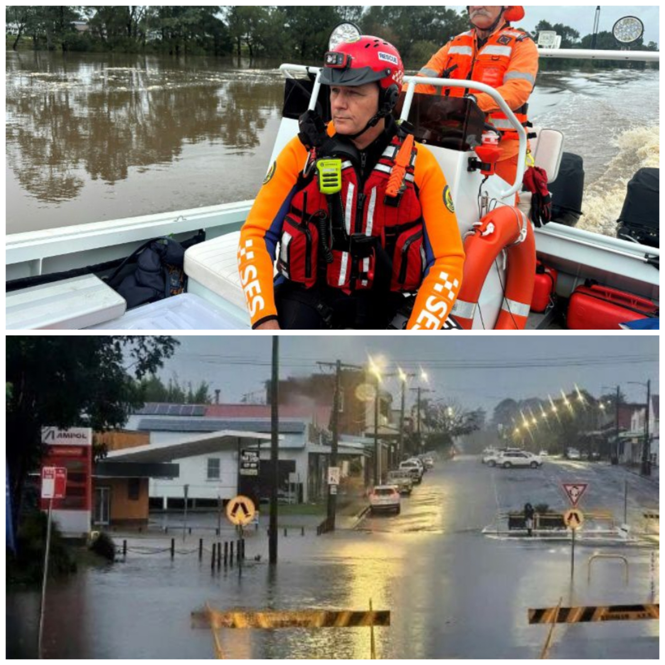 Torrential rains leave families trapped—emergency crews race against time in flood-hit Eastern Australia.