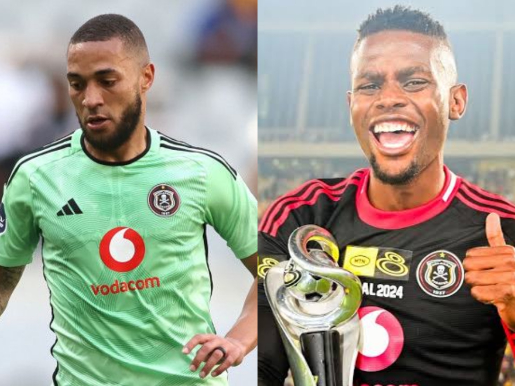 Orlando Pirates has officially confirmed the departure of Timm and Male, their captain.