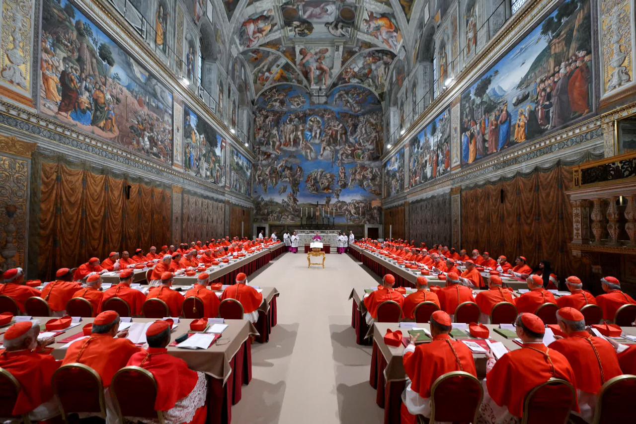 Papal Conclave Enters Day 2 — Eyes on the Sistine Chapel. Source: vetican Media/ Reuters