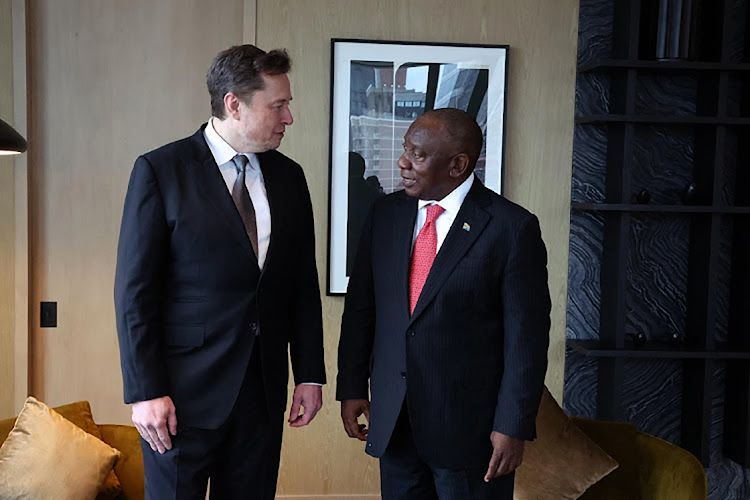 President Ramaphosa prepares to offer Starlink access to Elon Musk, aiming to ease U.S. tensions ahead of key talks with Donald Trump. Image: SA government/X