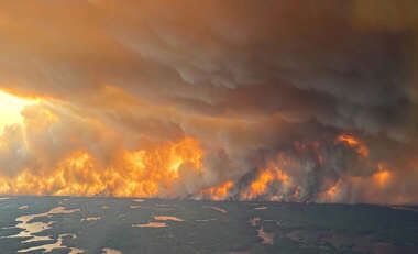 Manitoba Premier Requests Military Aid as Wildfires Intensify. Image: MSN.