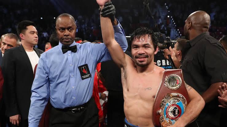 Filipino boxing legend Manny Pacquiao will return to the ring at age 46 to challenge Mario Barrios for the WBC welterweight title in Las Vegas. Image: France24.