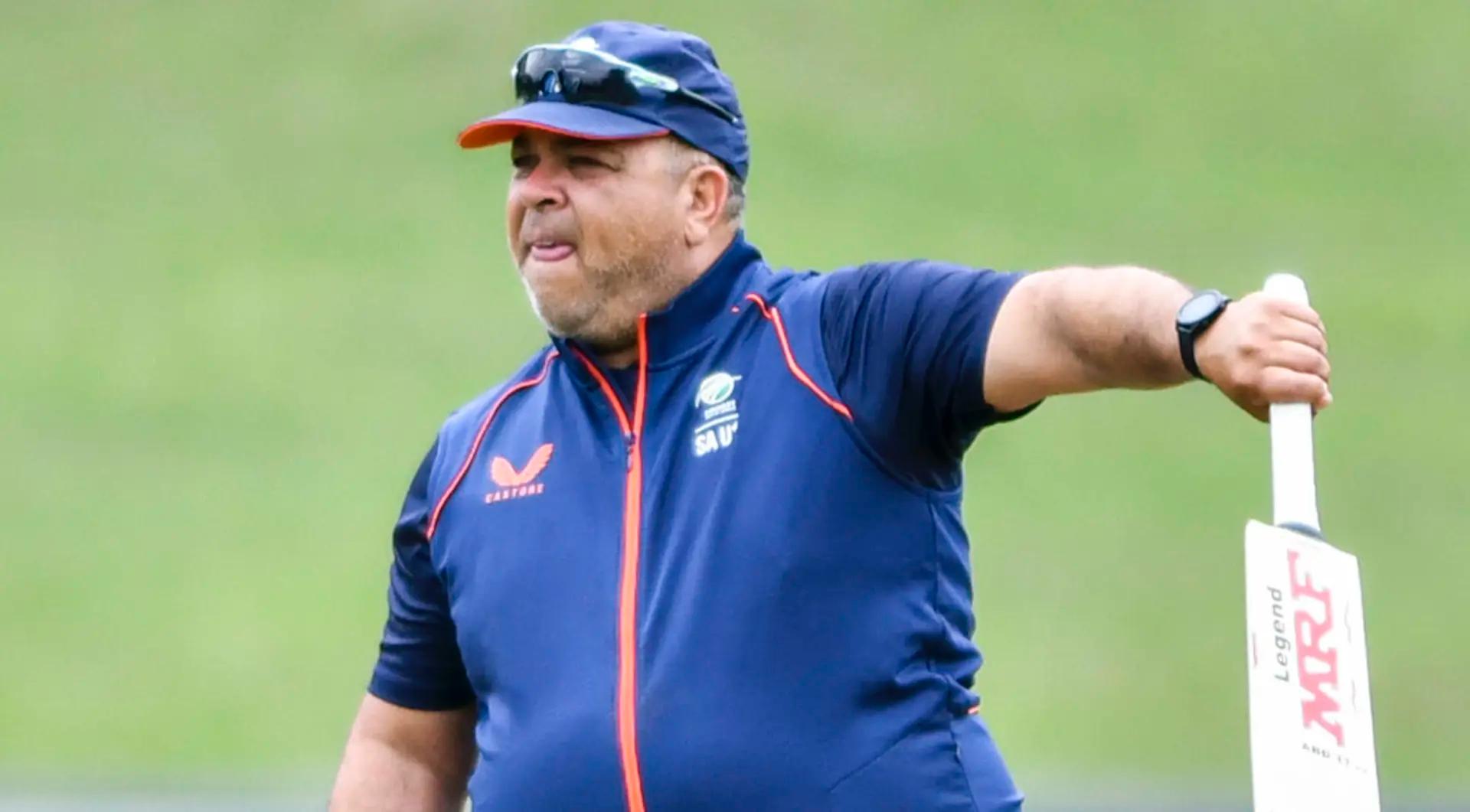 Shukri Conrad will now guide South Africa’s men’s cricket team in all three formats, starting with July’s T20 tri-series. Image: SuperSport.