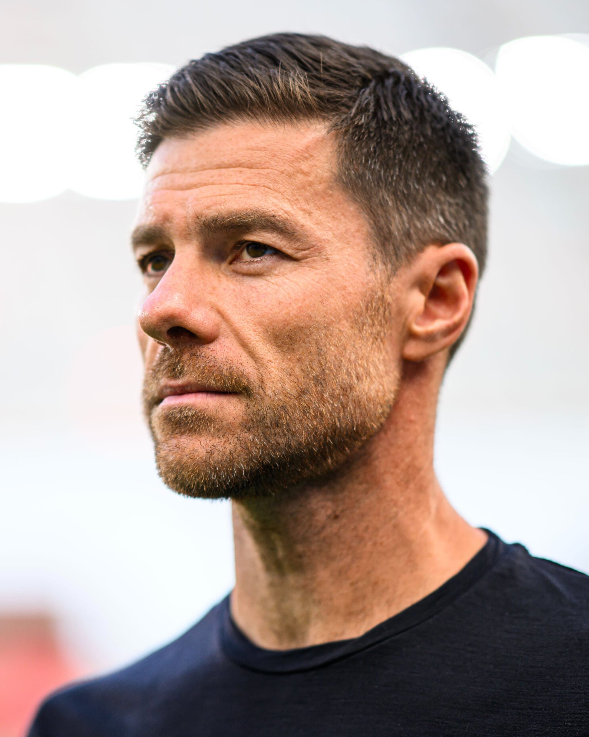 Bayer Leverkusen's coach, Xabi Alonso, is set to leave the club at the end of the current campaign. Image: Bayer 04 Leverkusen shared via X @bayer04_en.