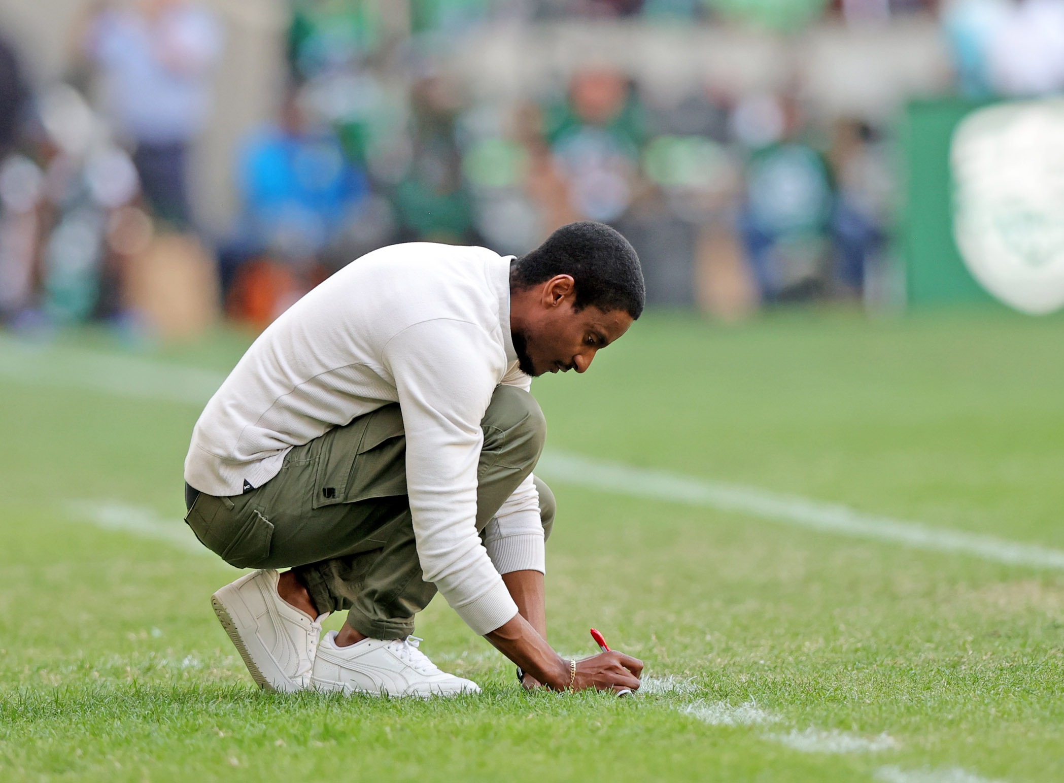 Rhulani Mokwena when he was still a senior at Mamelodi Sundowns FC.Image: iDiski Times on X
