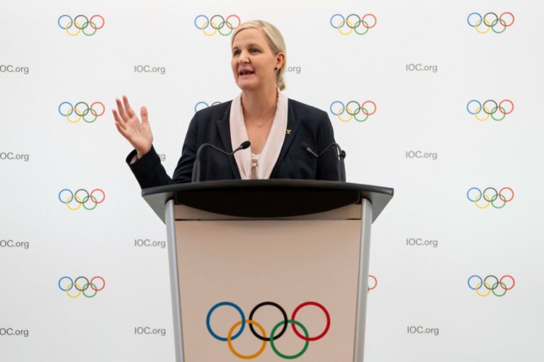 Kirsty Coventry, the IOC’s first female president, signals a new era with bold reforms and scientific focus. Image: Francs Jeux.