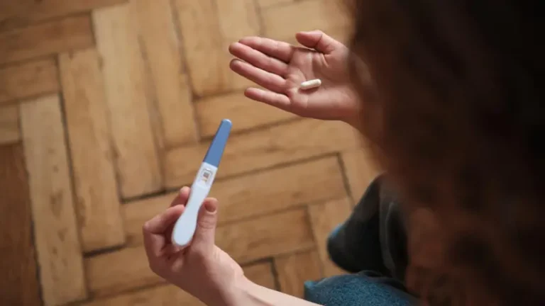 The image of a pregnancy test alongside medication powerfully symbolizes the deeply personal decisions and medical realities at the heart of the UK's abortion decriminalisation debate. Credit: GETTY IMAGES