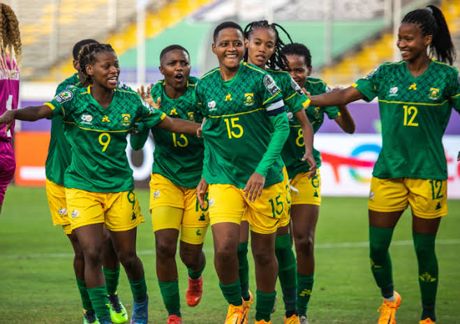 Banyana Banyana regroup in Johannesburg with their eyes firmly set on retaining the Wafcon title in Morocco. Image: Banana Banana.