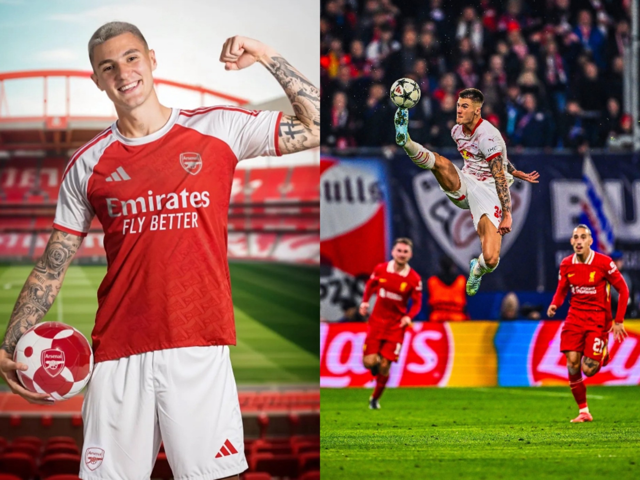 Benjamin Šeško is allegedly irritated with RB Leipzig for changing his transfer term without notifying him.