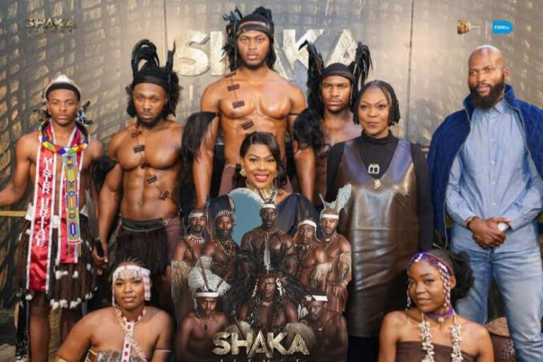 Caption : Zulu royalty elegance: Shaka iLembe S2 debut lights up Monte casino with culture and style. Image: Nsuku Khosa.