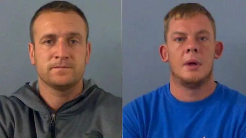 Two males Jailed in connection with Blenheim Palace heist. Source : Thames Valley Police