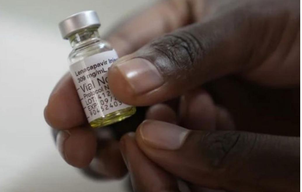 A vial of lenacapavir. The HIV prevention drug, delivered twice yearly by injection, has shown remarkable effectiveness in quashing HIV in trials. However, the high cost of the drug, poses a major barrier to its widespread use and could prevent it from being a true "game-changer”. Image: UNAids
