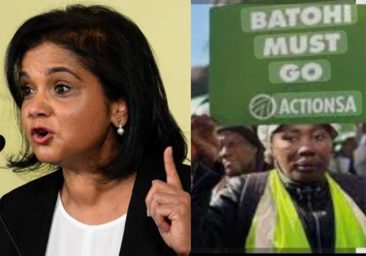 ActionSA march for NPA's Shamila Batohi's resignation