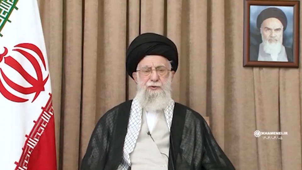 Ayatollah Ali Khamenei, Iran's Supreme Leader, has claimed victory over Israel, stating that Iran delivered a "severe slap" and emerged victorious. Image: AFP