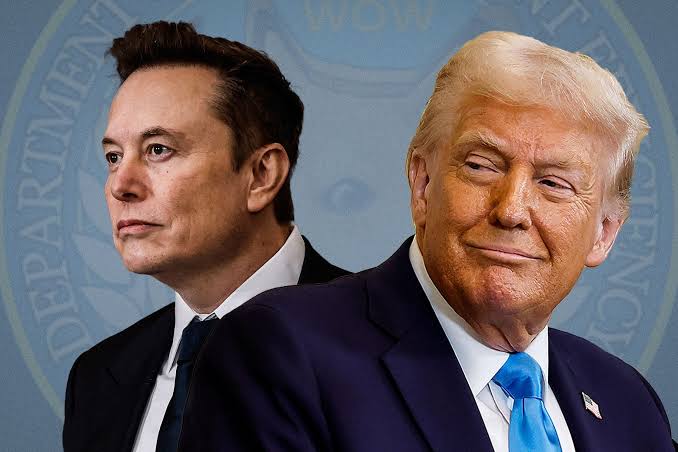 Trump open to reconciling with Musk after clash over massive spending bill. Image: Getty Images.