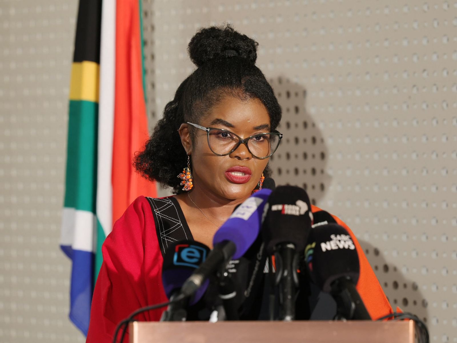 Advocate Motau denies role in Nkabane’s SETA panel, fueling scandal and calls for investigation. image: @GovernmentZA/X