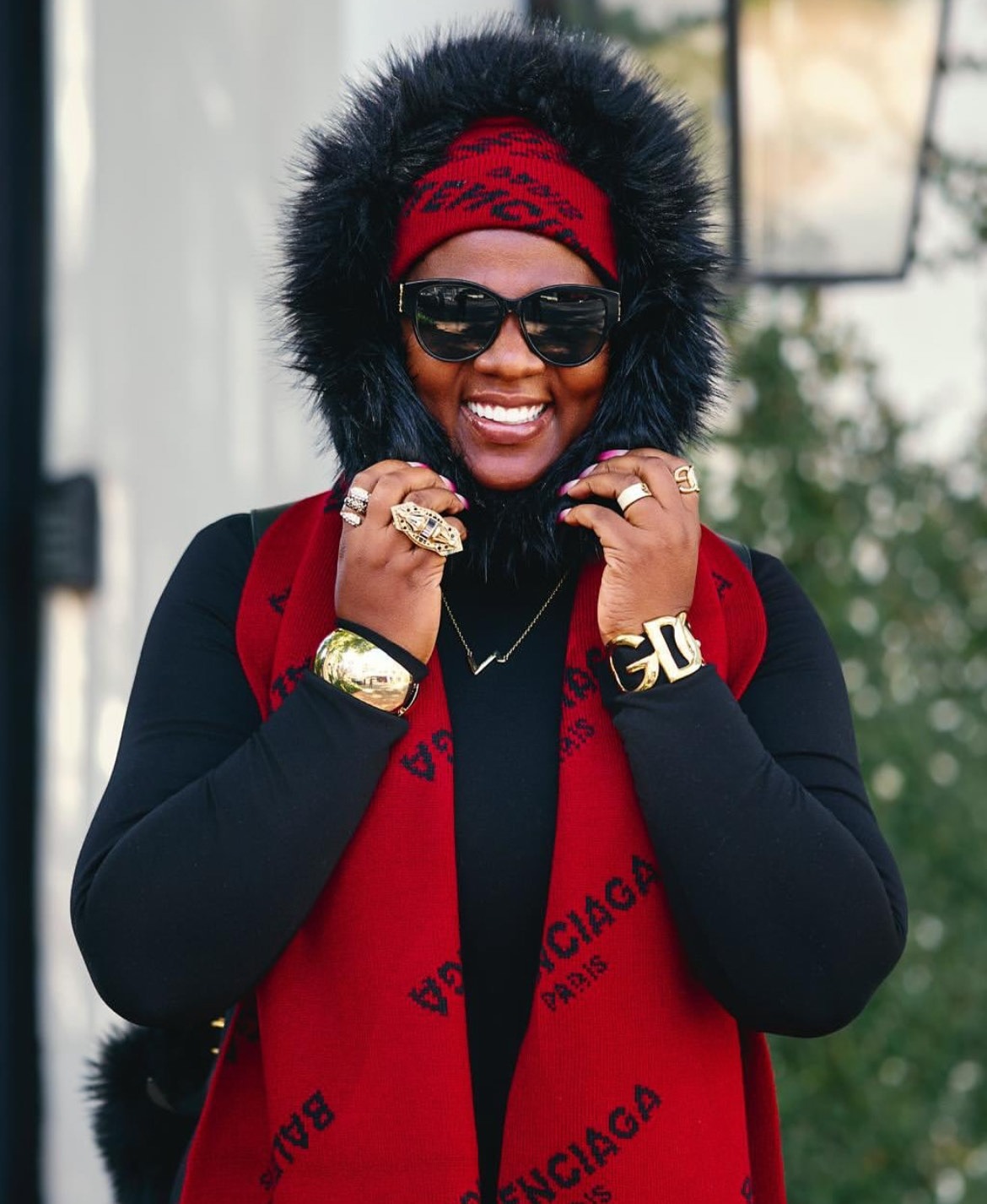 Businesswoman and media personality lives life to the fullest amidst SARS case. Image: Shauwn Mkhize [via Instagram]