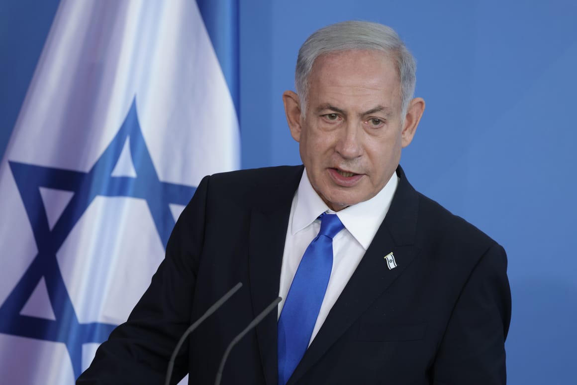Prime Minister Benjamin Netanyahu vows Iran will "pay a heavy price" after missile strike on Soroka Hospital. Image: Sean Gallup/Getty Images.