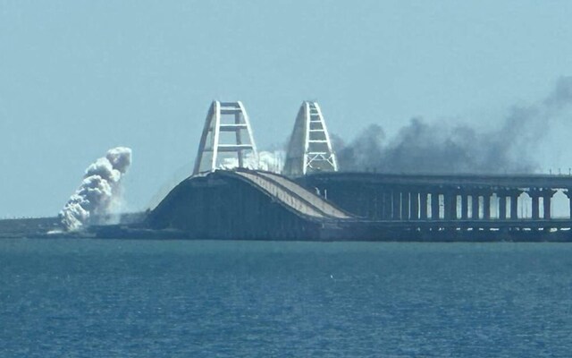 Ukraine's daring underwater strike on crimean bridge raises stakes in ongoing conflict.