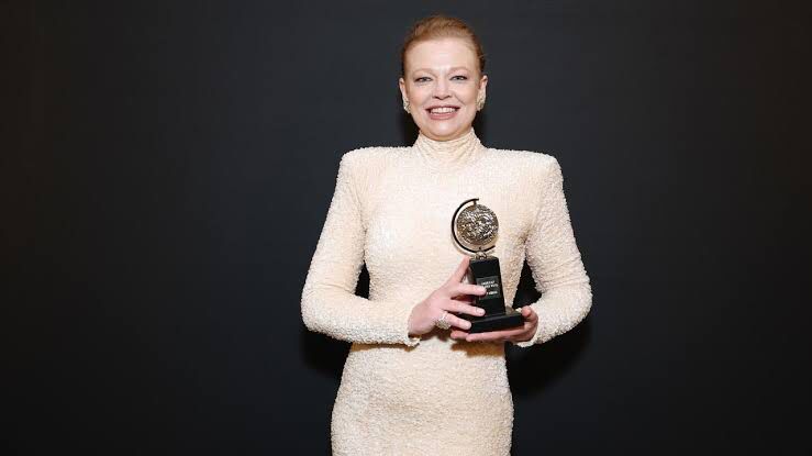 Sarah Snook wins Tony Award for Best Actress in 'The Picture of Dorian Gray. Image: The Guardian.