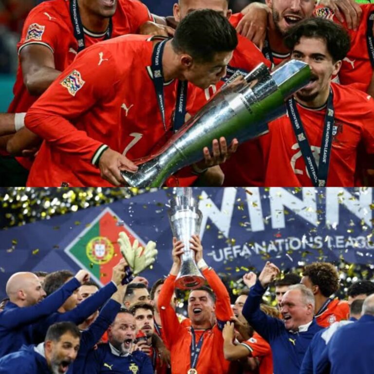 Portugal claims the Nations League for the second time.